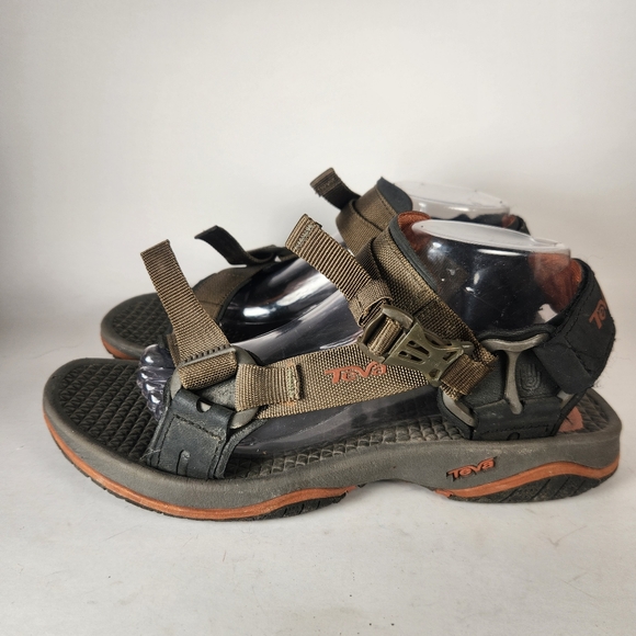 TEVA Men's Universal Buckle 2 Water Sandal Size 10 Khaki Shoes Outdoor - Picture 10 of 11